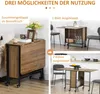 HOMCOM Esstisch klappbar Mobiler Klapptisch für 6 Personen, Produktbild-Vorschau 5