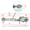 Dritter Punkt mit Schnellwechselhaken und Kette 410-540 mm Produktbild-Vorschau 5
