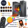 Elektryczny grzejnik kominkowy KESSER® LED z termostatem, Podgląd zdjęcia produktu 7