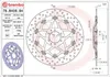 BREMBO plovoucí brzdový kotouč 78B408B4 Gold series D.310 Náhled obrázku produktu 3