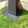 TOOLPORT Tonnelle de Jardin 3x3 m pavillon, bâche de toit Voir les images du produit 10