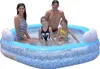 Garten aufblasbaren Pool 4 Sitze 223x58 cm Produktbild-Vorschau 2