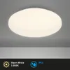 LED Deckenleuchte 6,3 cm 24 W IP44 Spritzwasserschutz Produktbild-Vorschau 2