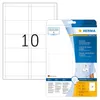 Namens-Einsteckschilder A4 90x54 mm weiß Karton nicht Produktbild-Vorschau 1