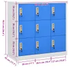 vidaXL Armadietto grigio chiaro e blu 90x45x92,5 cm in Anteprima dell’immagine prodotto 7