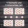 Tischset 4x45x30 cm + 10fi cm Platzset Tischmatte Produktbild-Vorschau 4