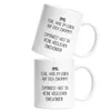Tasse Oma Wenigstens Keine Hässlichen Enkelkinder Lustig Produktbild-Vorschau 2