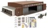 Faller H0 144111 Hangar mit Hubschrauber 1:87 Bausatz Produktbild-Vorschau 1