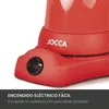 JOCCA 5449R, Mokka-Kanne, Rot, Edelstahl, 6 Tassen, 1 Produktbild-Vorschau 4