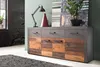 trendteam Salle de séjour Sideboard Indy Graphite Gris Voir les images du produit 5