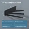 doporro Handtuchhalter ohne Bohren mit Magnet, 180° Produktbild-Vorschau 8
