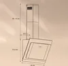 Klarstein Hotte Aspirante 90 cm, Hotte Aspirante Inclinée Voir les images du produit 7