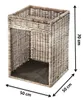 Kobolo Kaminholzregal für Kaminholz - mit Ablagefläche - Produktbild-Vorschau 2