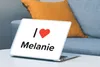 MuchoWow® Laptop Aufkleber Sticker Cover Ich liebe - Produktbild-Vorschau 4