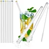 com-four® 6x Glasstrohalme 23 cm spülmaschinenfest und Produktbild-Vorschau 1