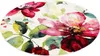 Designer Teppich Brilliant Rosa Blumen Rund, Größe:160 cm Produktbild-Vorschau 2