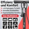 HEIMWERT Premium Fahrrad Luftpumpe für alle Ventile, Produktbild-Vorschau 6