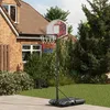 Panier de basket d'extérieur HOMCOM avec pied, réglable en Voir les images du produit 2