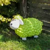 Buntes Deko Schaf "Andy" grün Gartenfigur Schaf Dekofigur Produktbild-Vorschau 5