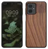kwmobile Handyhülle für Motorola Moto G54 5G Hülle Holz - Produktbild-Vorschau 1