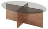 Table basse « Viroya » 100 x 60 x 36 cm, plateau ovale en Voir les images du produit 2