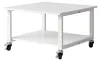 Relaxdays printertafel met wielen, 2 niveaus, hoogte x Productafbeelding-voorbeeld 10