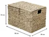 Calicosy - Baule in Giacinto d'acqua con coperchio Anteprima dell’immagine prodotto 4