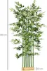 HOMCOM Bambou artificiel 180 cm - Plante artificielle dans Voir les images du produit 3