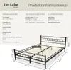 Product information and diagram for a bed frame. Náhled obrázku produktu