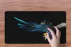 MuchoWow® Mauspad Mousepad Vogel - Federn - Zweig - Schwarz Produktbild-Vorschau 3