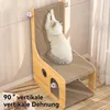 Kratzbrett, 2in1 Haustierbett, L-förmiges Katzenbett, Produktbild-Vorschau 4
