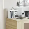 vidaXL Organizer na biurko biały 34,5x15,5x35,5 cm Materiał Podgląd zdjęcia produktu 3