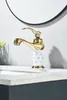 Waschbeck armatur, Wasserhahn Bad Aristo, Golden, Produktbild-Vorschau 2