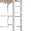 Flieks Lit superposé 90x200cm avec bureau et étagère, lit Voir les images du produit 8