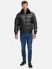 Tazzio Herren Lederjacke A801 Schwarz M Produktbild-Vorschau 7