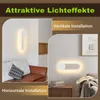ZMH LED nástěnné světlo vnitřní nástěnné svítidlo 12W Náhled obrázku produktu 5