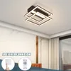 ZMH LED stropní svítidlo 42W černé stropní svítidlo Náhled obrázku produktu 6