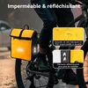 Torba na bagażnik Wiltec żółta, torba rowerowa na bagażnik Podgląd zdjęcia produktu 9