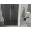 Mexen Lima Faltduschtür 110 cm, Graphit, Chrom - Produktbild-Vorschau 3