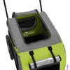 vidaXL Cani da Rimorchio per Biciclette Verde e Nero Anteprima dell’immagine prodotto 10