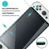 2x Schutzglas Panzerfolie Klar für Nintendo Switch OLED Produktbild-Vorschau 2