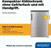 Exquisit Vollraumkühlschrank KS16-V-H-010E inoxlook | Produktbild-Vorschau 2