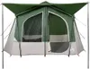 vidaXL Campingzelt 5 Personen Grün Wasserdicht Produktbild-Vorschau 4