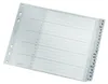Leitz 1262-00-00 1262 Register - A - Z, PP, A4 Überbreite, Anteprima dell’immagine prodotto 1