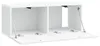 vidaXL Wandmontierter TV-Schrank Weiß 78,5 x 31 x 30 cm Produktbild-Vorschau 5