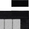 vidaXL Fliegengitter-Türvorhänge 2 Stk. Magnet Schwarz Produktbild-Vorschau 6