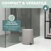 eluno Secchio per cosmetici TESERO, secchio con pedale da 4 Anteprima dell’immagine prodotto 3