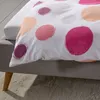 Traumschlaf Seersucker Bettwäsche Kreise bunt 135x200 cm + Produktbild-Vorschau 4