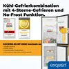 Exquisit Kühl-Gefrierkombination, 193 Liter, No-Frost, Produktbild-Vorschau 2