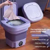 Faltbare 8L Mini-Waschmaschine für Waschen und Trocknen von Produktbild-Vorschau 4